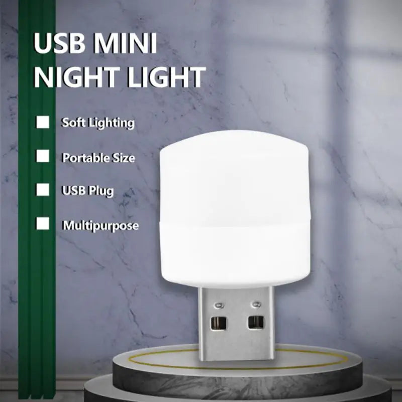 Portable USB Powered Mini LED Night Light