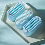 Bathroom Soap Box with Built-in Roller Brush and Foam Enhancer