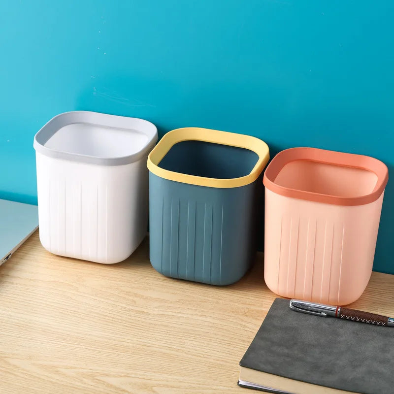 Compact and Stylish Desktop Waste Can