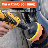 Car Detailing Drill Attachment Kit for Effortless Polishing and Cleaning