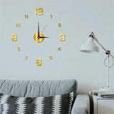 Luminous 3D Wall Clock with DIY Acrylic Frame for Stylish Home and Office Decor