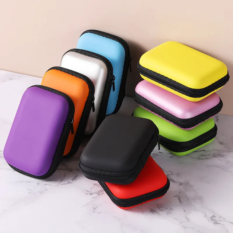 Portable Electronic Accessories Organizer Bag - Compact Travel Storage Solution