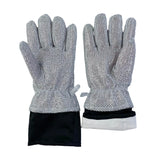 Efficient Dishwashing Gloves with Integrated Steel Wire Scrubber and Heat-Resistance