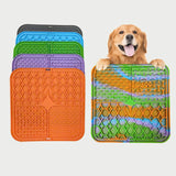 Silicone Pet Mat for Dogs - Slow Feeder & Bath Distraction Device