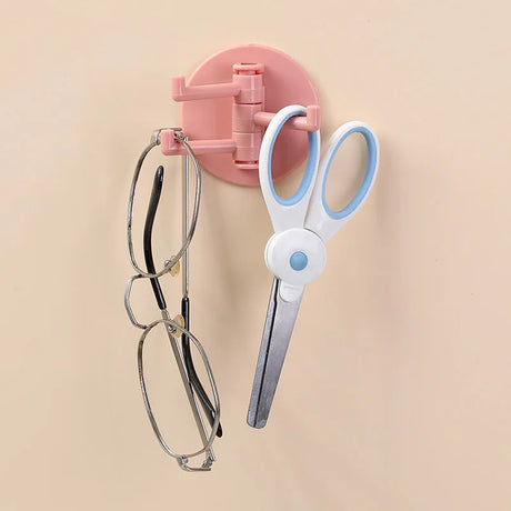 Innovative Multifunctional Rotating Hook for Kitchen and Bathroom Organization