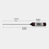 Kitchen Cooking Digital Thermometer Probe Liquid Grill Temperature Tool