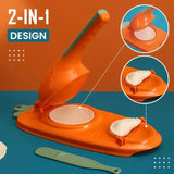 Dumpling Wrapper Maker: DIY Plastic Dough Pressing Tool with Mold for Baking and Pastries