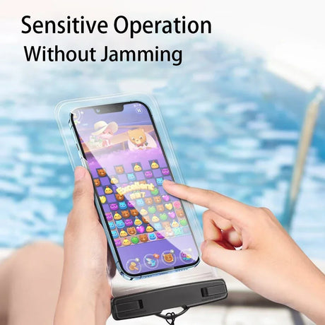 Universal Underwater Phone Protector: Waterproof Pouch Cover for iPhone, Samsung and Other Devices below 6.7