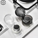 Pair of Child-Safe Gas Range Knob Protectors for Enhanced Kitchen Security