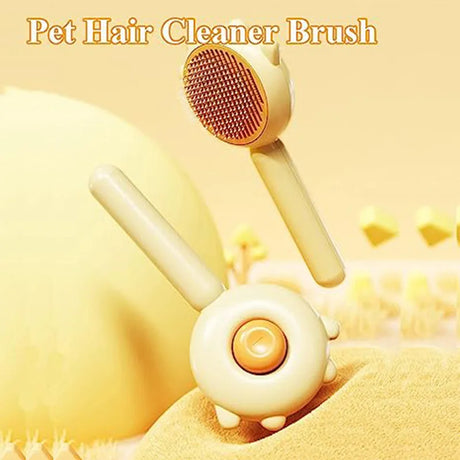 Effortless Pet Grooming Magical Comb for Cats and Dogs with Massage Brush