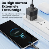 Rotating Magnetic USB Type C Charger with Fast Charging and Data Transfer