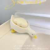Duck-shaped Soap Holder for Fun Bath Times