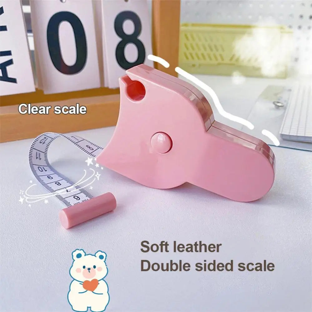 Retractable Body Measuring Tool with Sewing Ruler