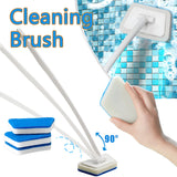 Versatile Long Handle Bathroom Brush for Efficient Stain Removal