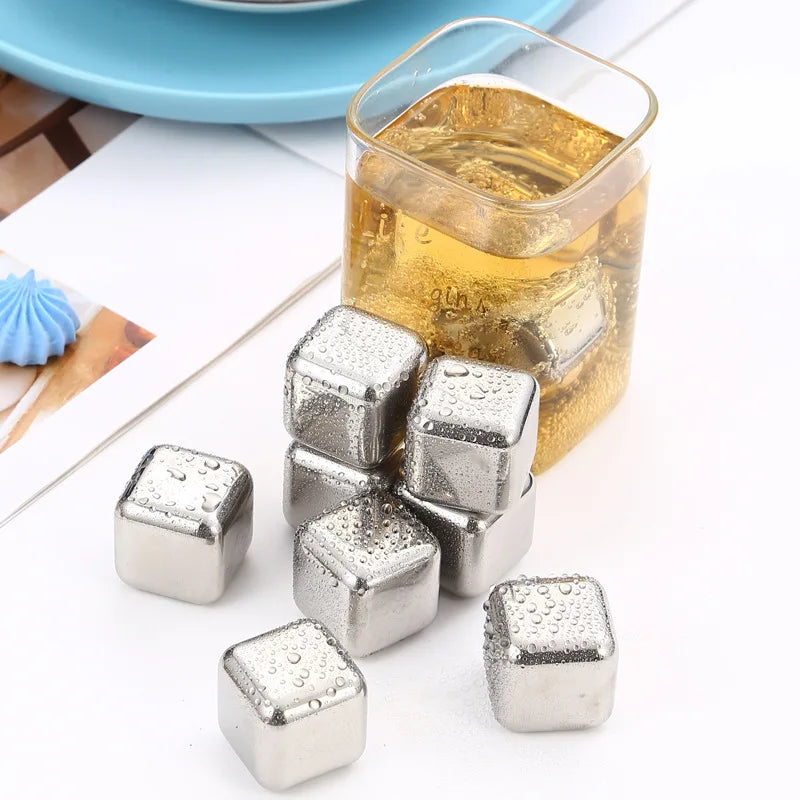 Stainless Steel Quick-Frozen Ice Grain Clip for Whiskey Chilling