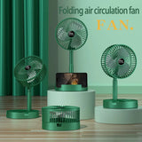 3-Mode USB Rechargeable Foldable Quiet Portable Fan