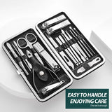 18-Piece Home Manicure Set for Salon-Quality Nail Care at Home