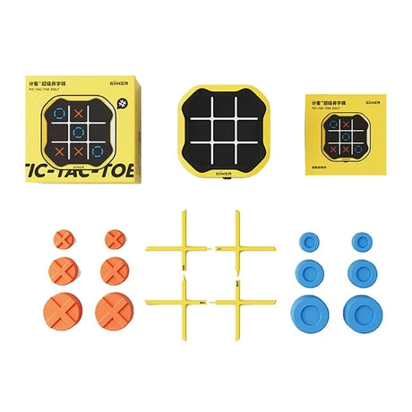 Tic Tac Toe BOLT Strategy Game: Compact Family Chess Puzzle Toy