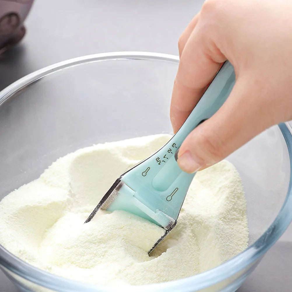 Multipurpose Kitchen Measuring Scoop - Adjustable and Magnetic Baking Tool