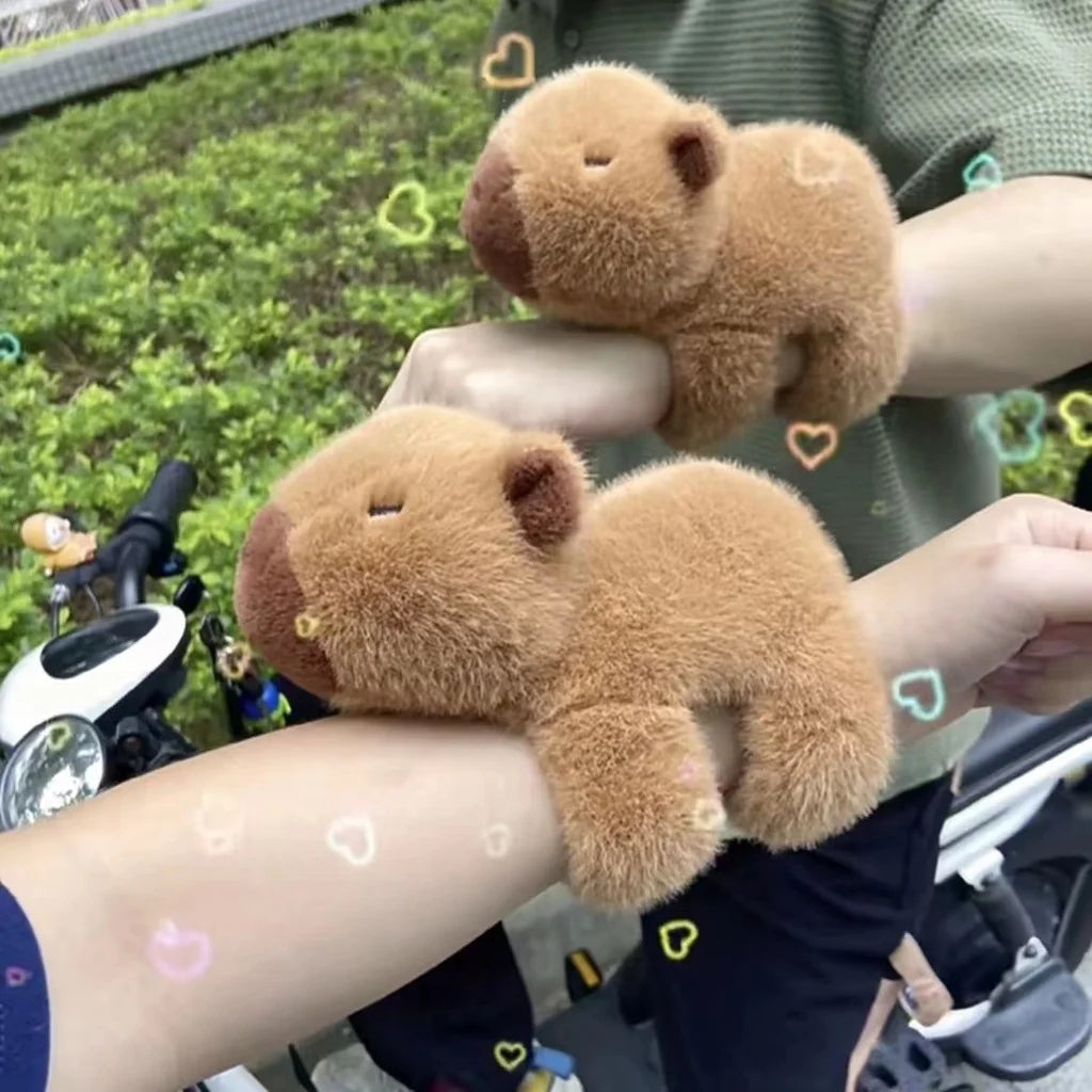 Rytanda Capybara Interactive Plush Bracelet Toy