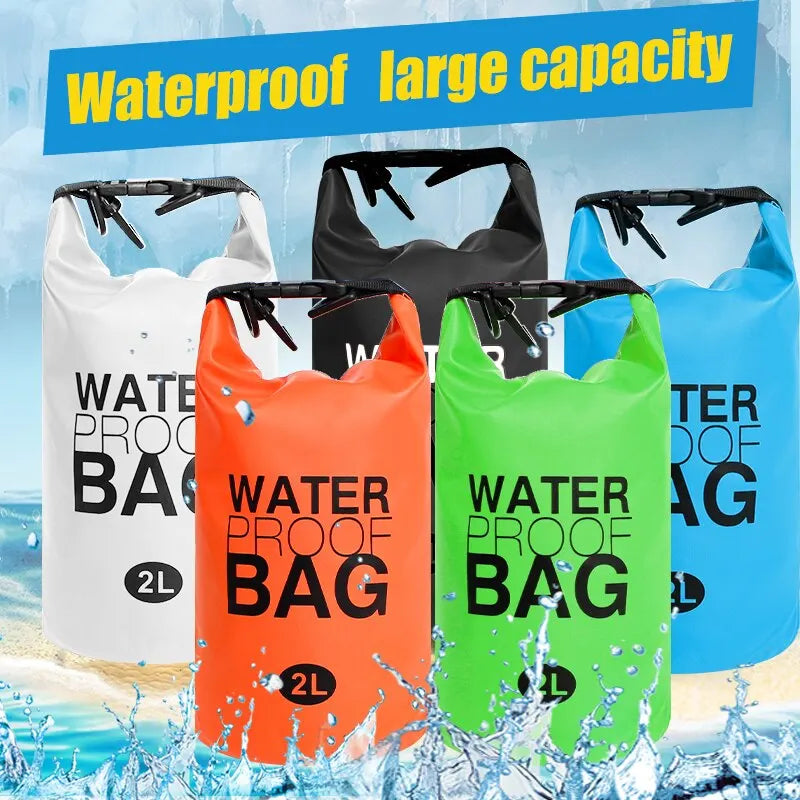 2 Liter Waterproof Dry Bag for Outdoor Adventures