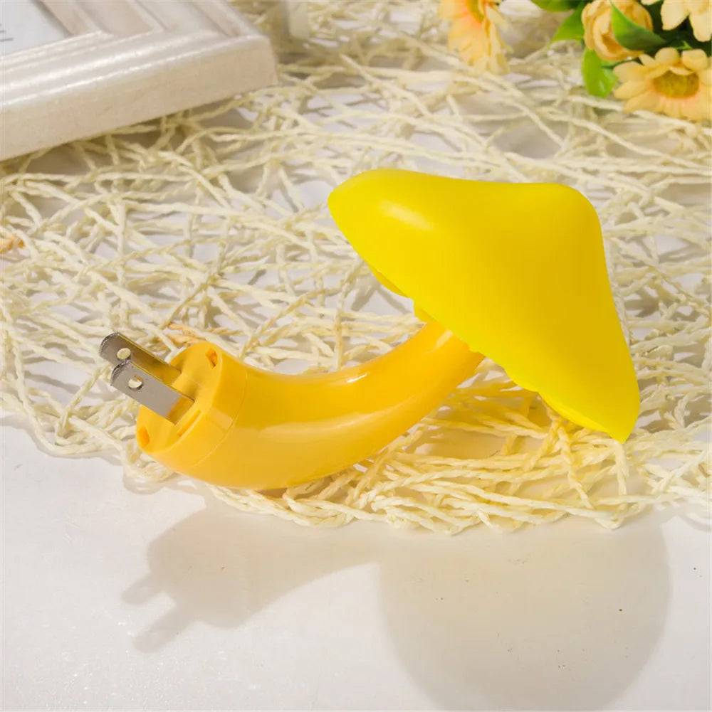 LED Night Light Mushroom Shape Sensor