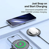 15W Rapid Wireless Charging Pad with Visible Technology