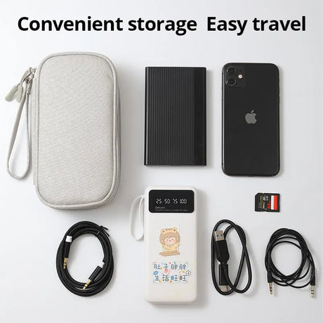 Traveler's Essential Digital Accessory Organizer Bag