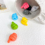 Silicone Thumb Wall Hook Cable Clips for Stylish Space Organization