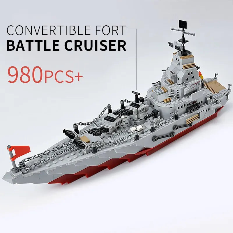 Ocean Cruiser Construction Set - 1068 Piece Engineering - Compatible with Lego Sets