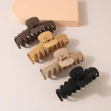 Elegant Frosted Hair Clip for Stylish and Functional Hair Grip