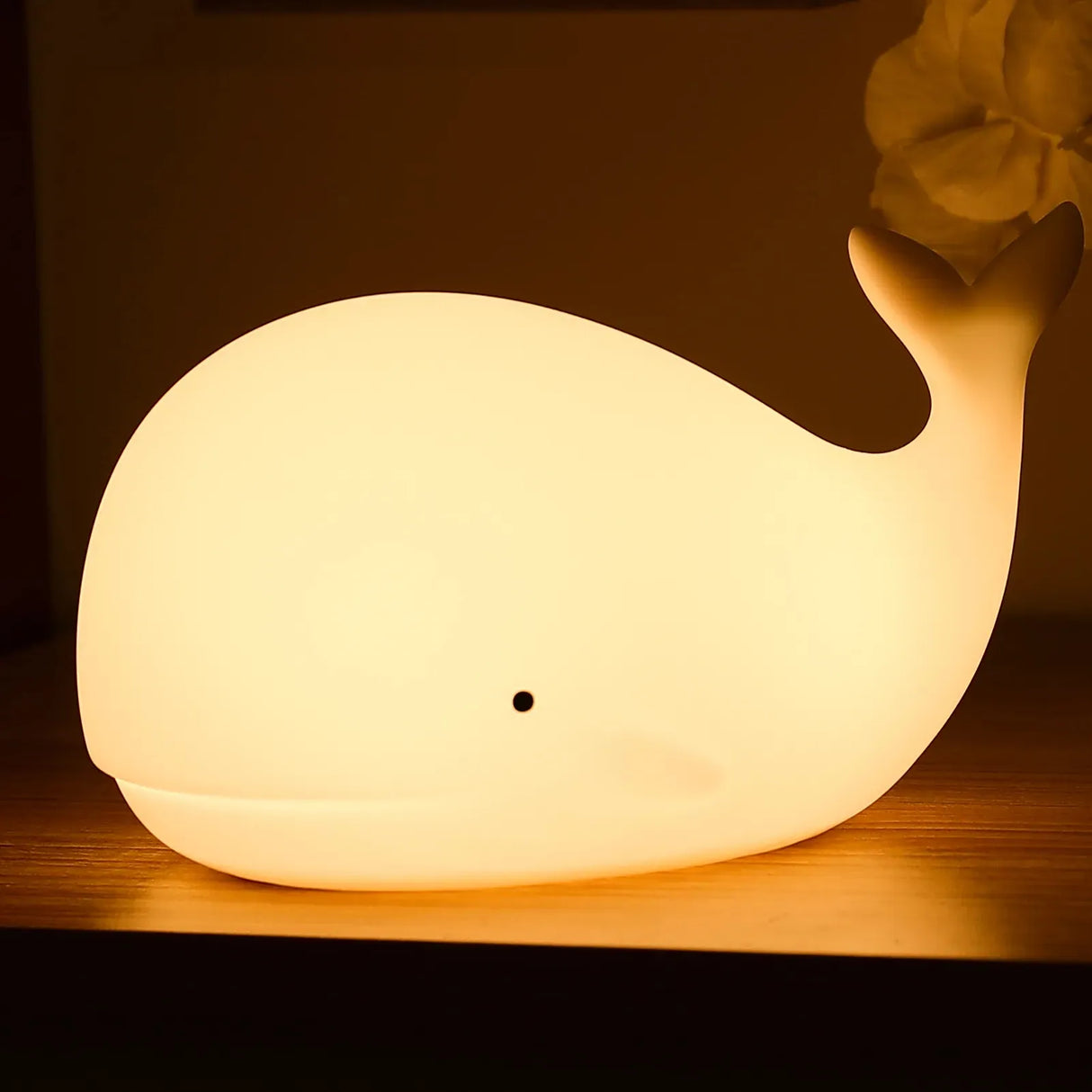 Whimsical Whale Night Light