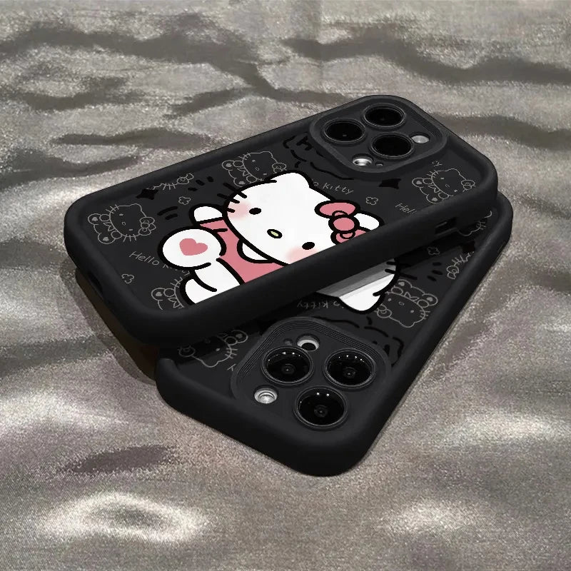 Hello Kitty Clear Silicone Phone Case