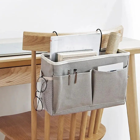 Bedside Hanging Storage Basket: Stylish Dormitory Storage Solution