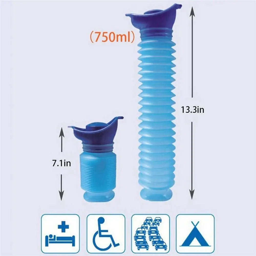 Outdoor Adventure Urinal Bucket for Emergency Travel and Camping