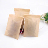 100-Piece Pack of Eco-Friendly Disposable Tea Bags for Loose Tea and Spices