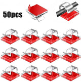 50pcs Cable Organizer Clips for Efficient Cable Management