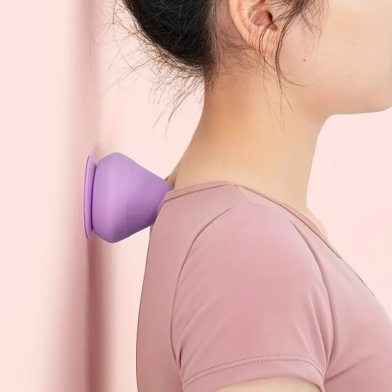 Cone Multi-Function Suction Cup Wall Massager for Multi-Body Muscle Therapy