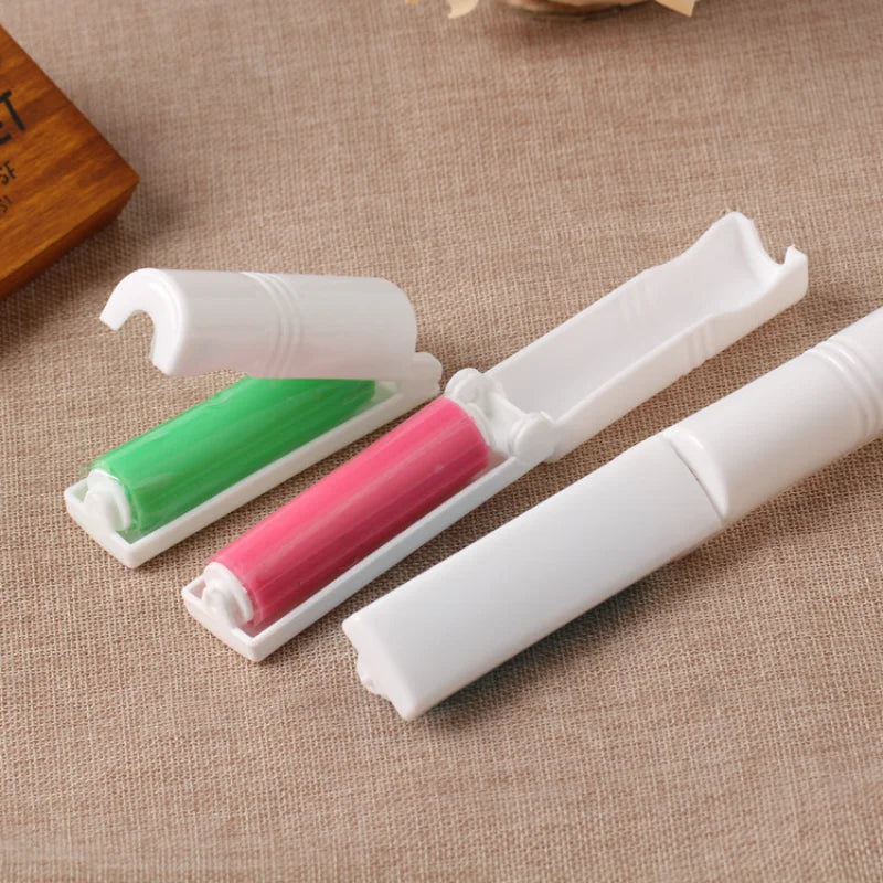 Lint Roller with Eco-Friendly Dust Drum - Catcher for Fluff and Hair