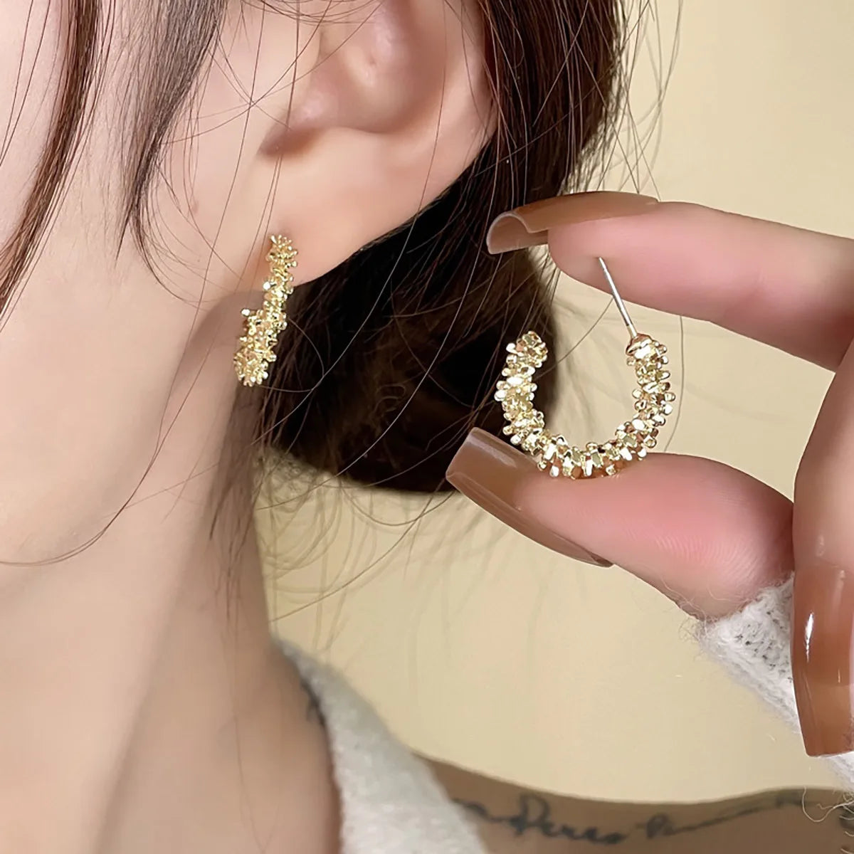 Elegant Exquisite Irregular Shape Earrings