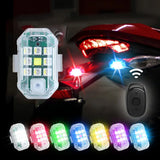 Rechargeable Anti-Collision Motorcycle LED Light