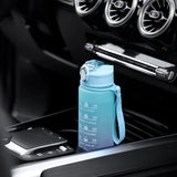 Leakproof 900ML Colourful Water Bottle with Straw for Hydration On-the-Go