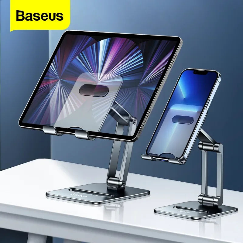 Universal Aluminum Alloy Foldable Phone and Tablet Stand