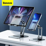 Universal Aluminum Alloy Foldable Phone and Tablet Stand