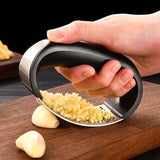 Eco-Friendly Manual Stainless Steel Garlic Mincer and Fruit/Vegetable Chopper
