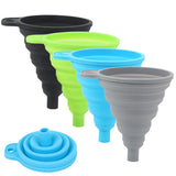 Foldable Silicone Car Engine Funnel for Easy Vehicle Maintenance