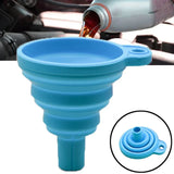 Foldable Silicone Car Engine Funnel for Easy Vehicle Maintenance