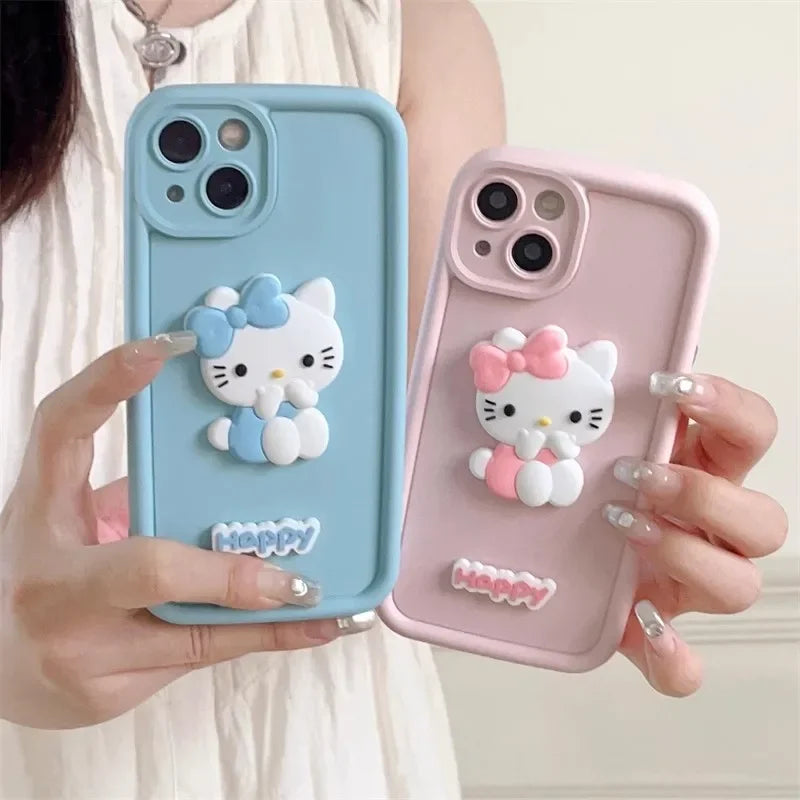 3D Cartoon Sanrio Hello Kitty Pachacco Soft TPU Case