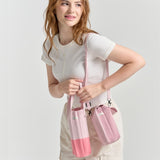 Handcrafted Recycle knit tumbler mini bag 11 Color [cross&shoulder]