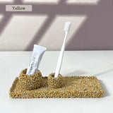 Handcrafted Gravel toothpaste holder